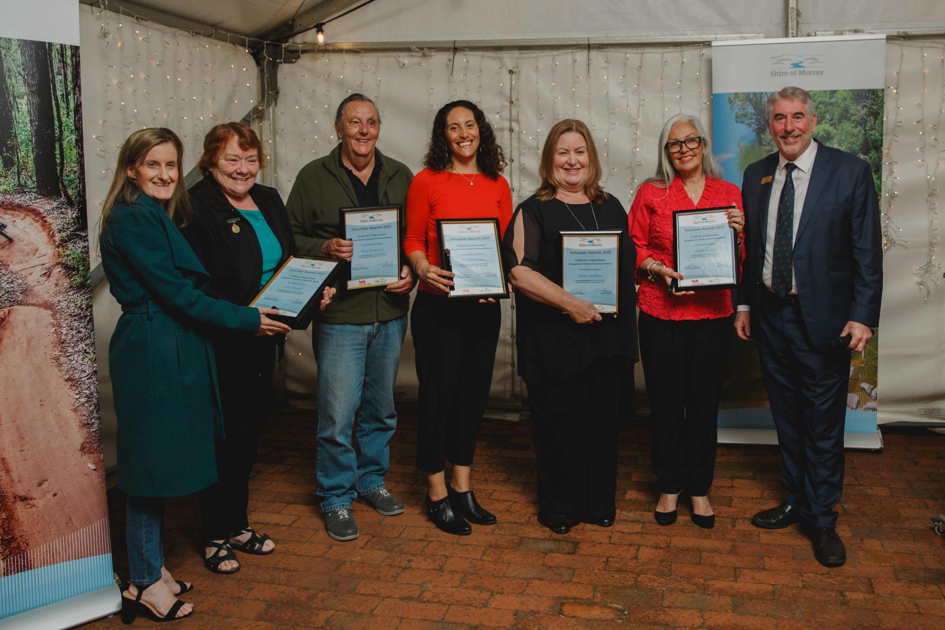 Acknowledge an Outstanding Volunteer in the Shire of Murray