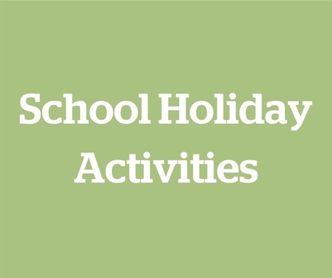 Sign up for latest school holiday activity news