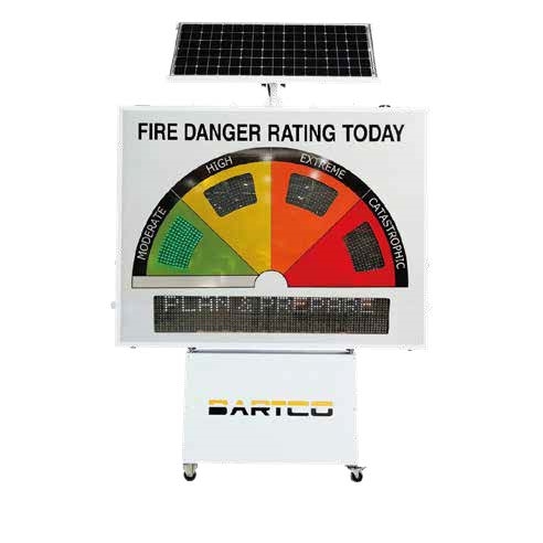 Electronic Fire Danger Rating Signs (EFDRS)