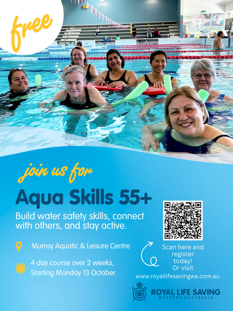 Aqua Skills 55+ at MALC