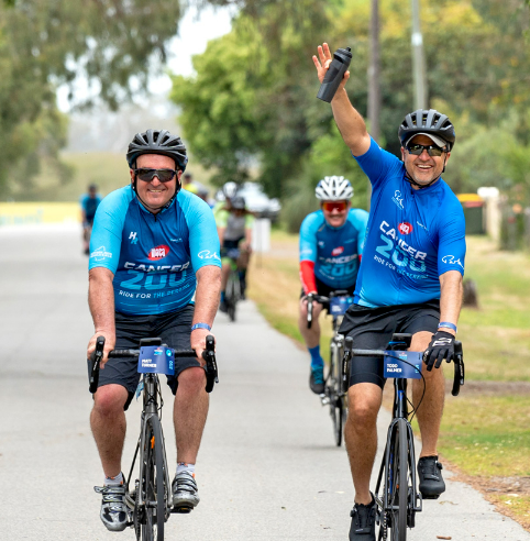 The MACA Cancer 200 Ride for the Perkins