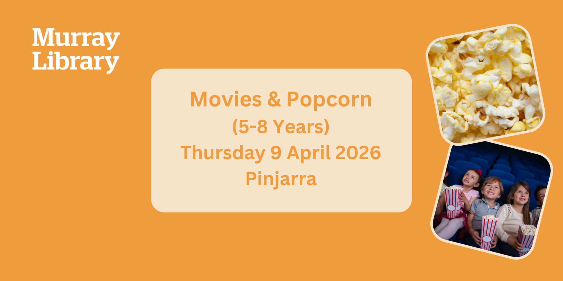 Movie and Popcorn (5-8 Years)