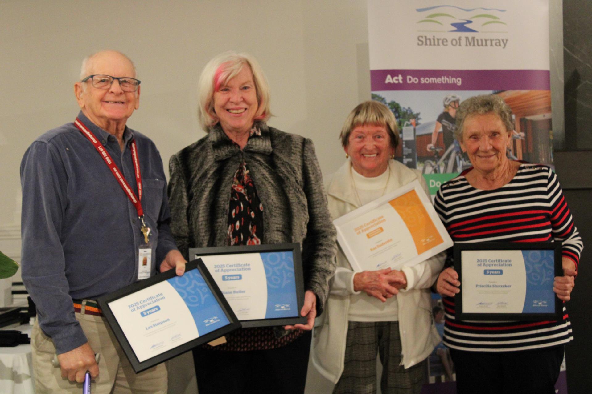 Shire celebrates volunteers during national Volunteer Week