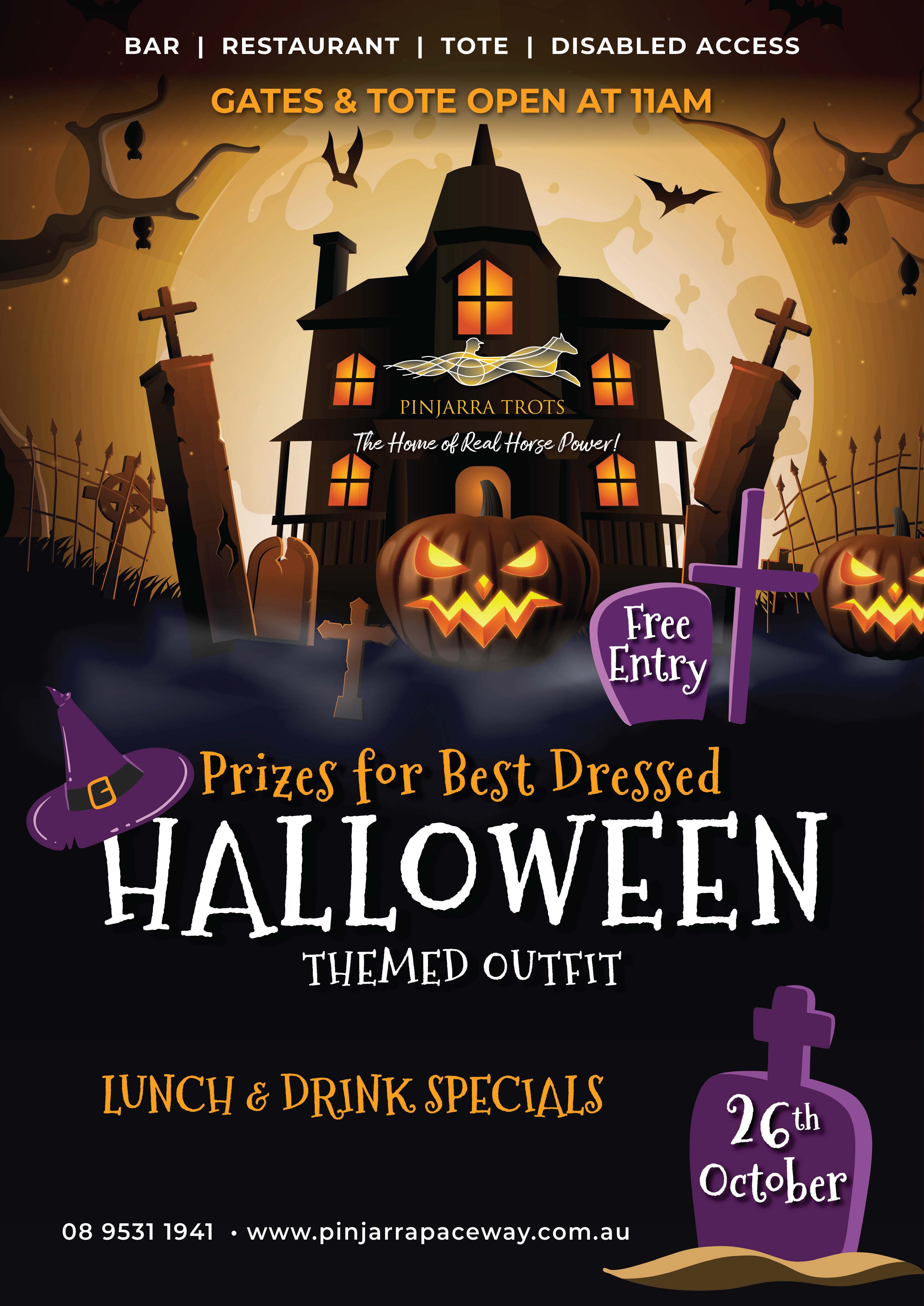 🎃 HALLOWEEN AT THE PINJARRA TROTS 👻